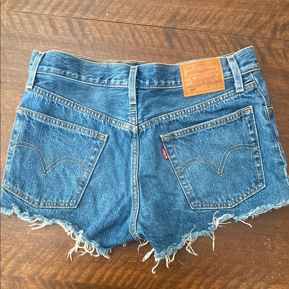 Levi's Classic Blue Jean Shorts